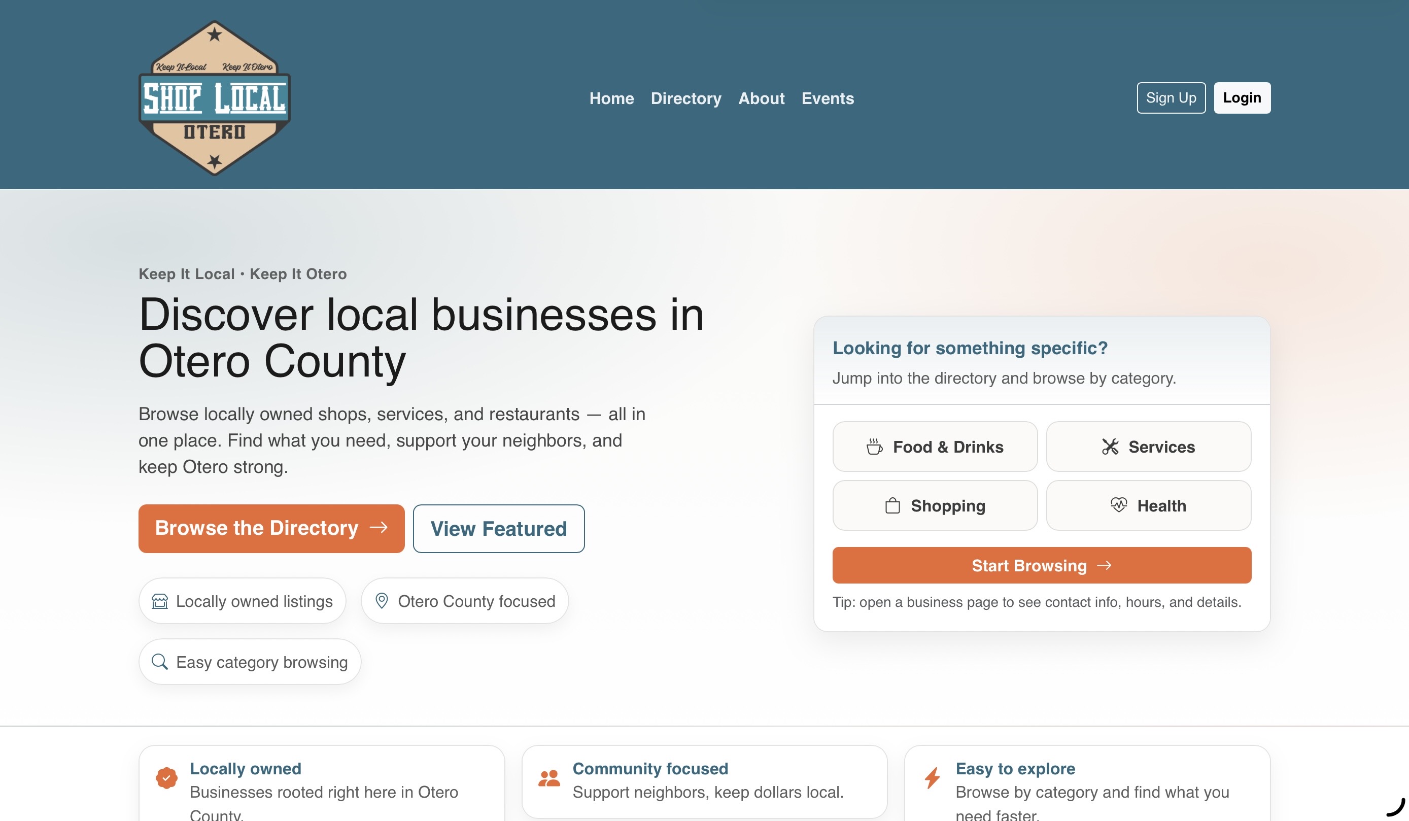 Introducing Shop Local Otero