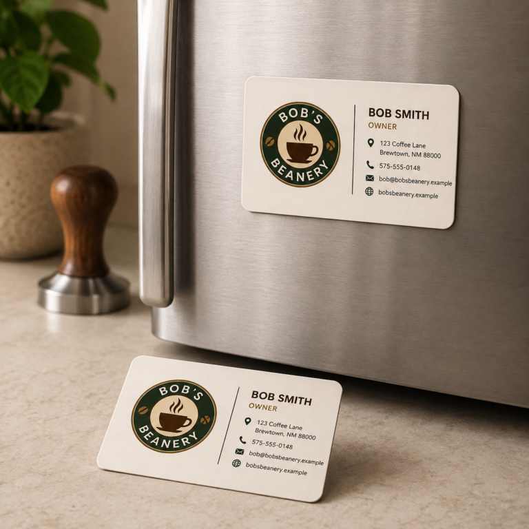 Magnetic Business Cards