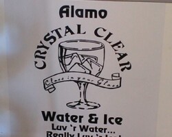 Alamo Water & Ice Magnet